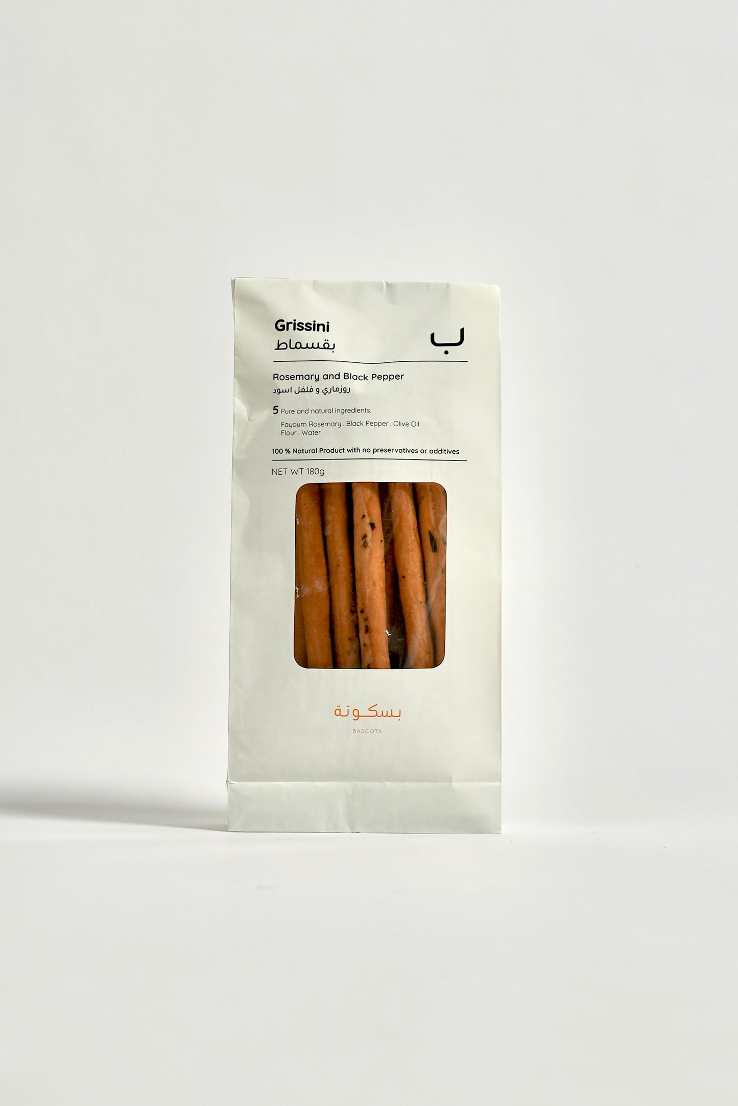 Rosemary & Black Peppers Grissini